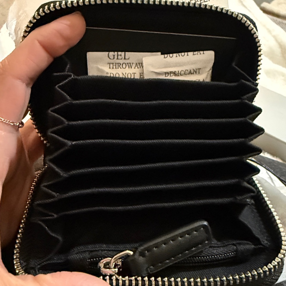 Karl Lagerfeld Black and White Wallet - Picture 4 of 5